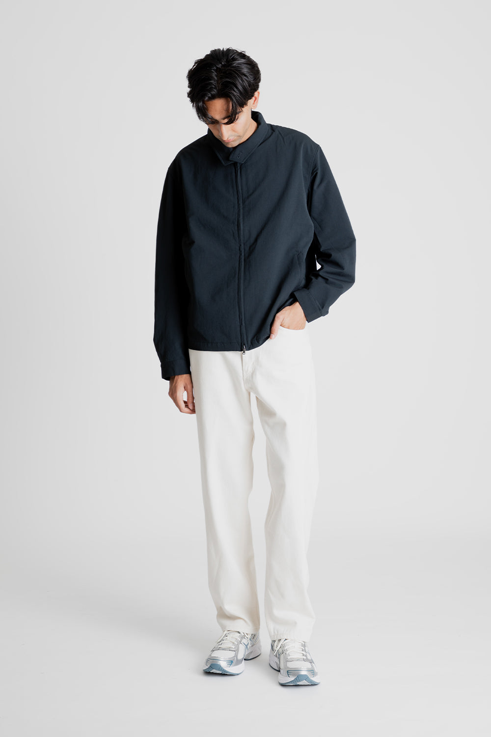 Nanamica 5 Pocket Straight Denim Pants in Natural