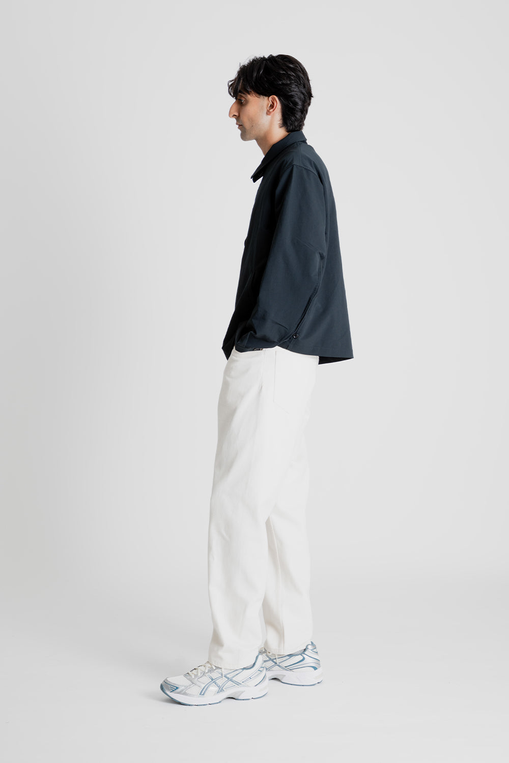Nanamica 5 Pocket Straight Denim Pants in Natural