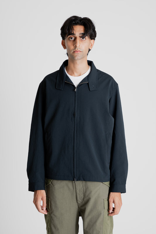 Nanamica ALPHADRY Crew Jacket in Black