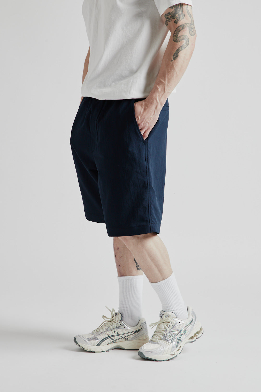 ALPHADRY Easy Shorts - Navy - Wallace Mercantile Shop