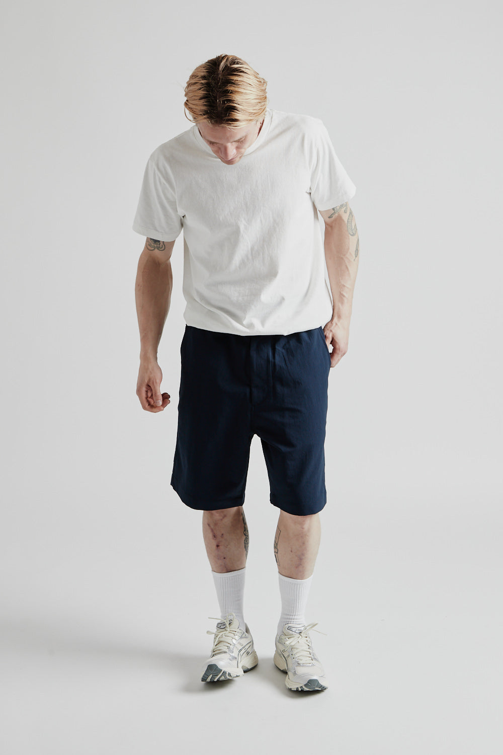 ALPHADRY Easy Shorts - Navy - Wallace Mercantile Shop