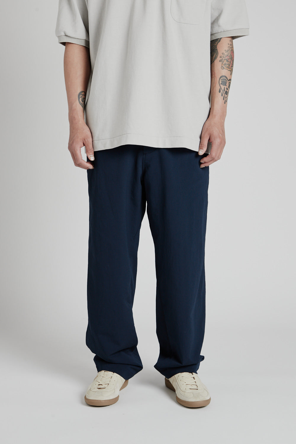 ALPHADRY Wide Easy Pants - Navy - Wallace Mercantile Shop