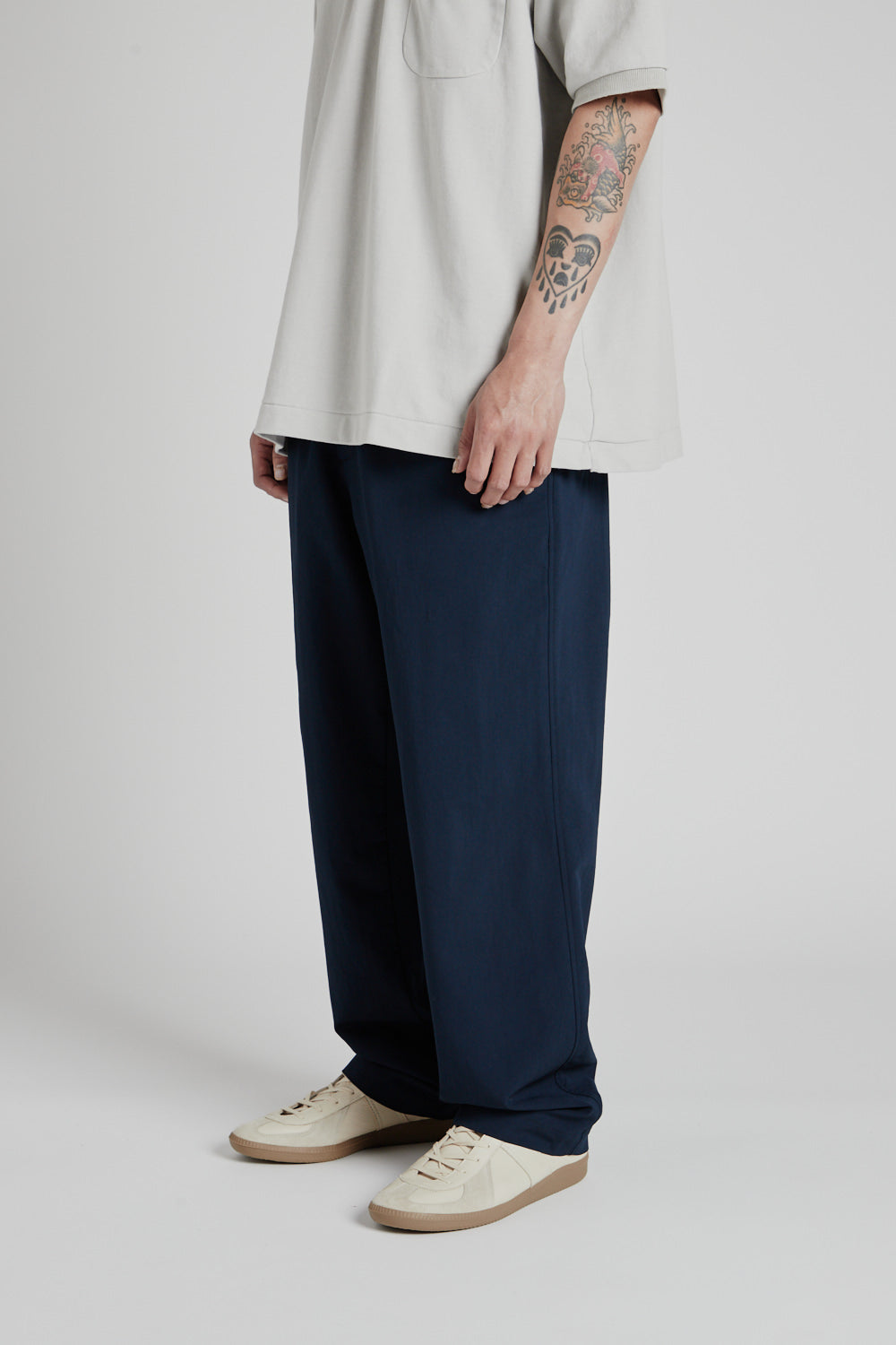 ALPHADRY Wide Easy Pants - Navy - Wallace Mercantile Shop
