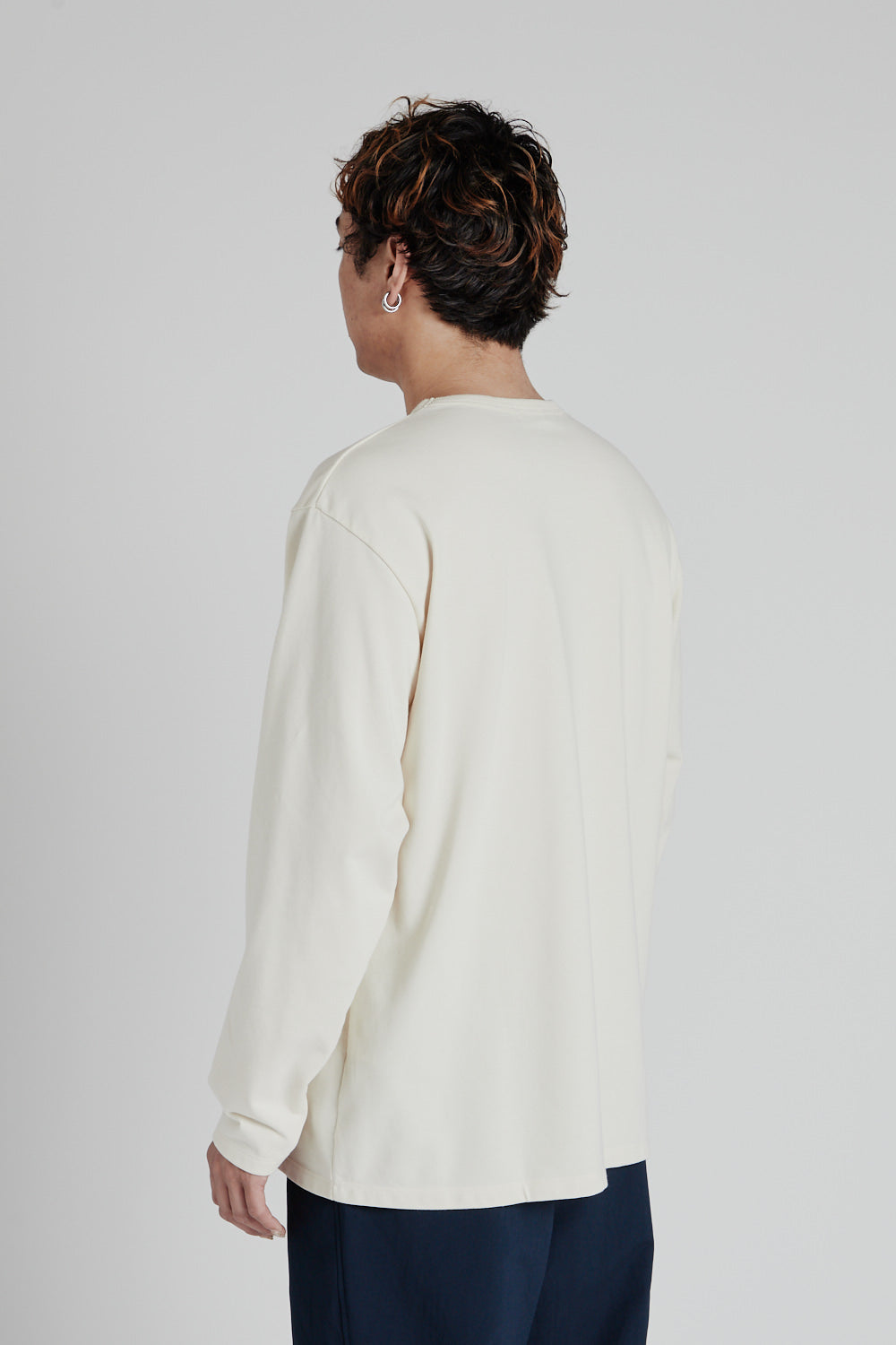 COOLMAX Jersey L/S Tee - Natural - Wallace Mercantile Shop