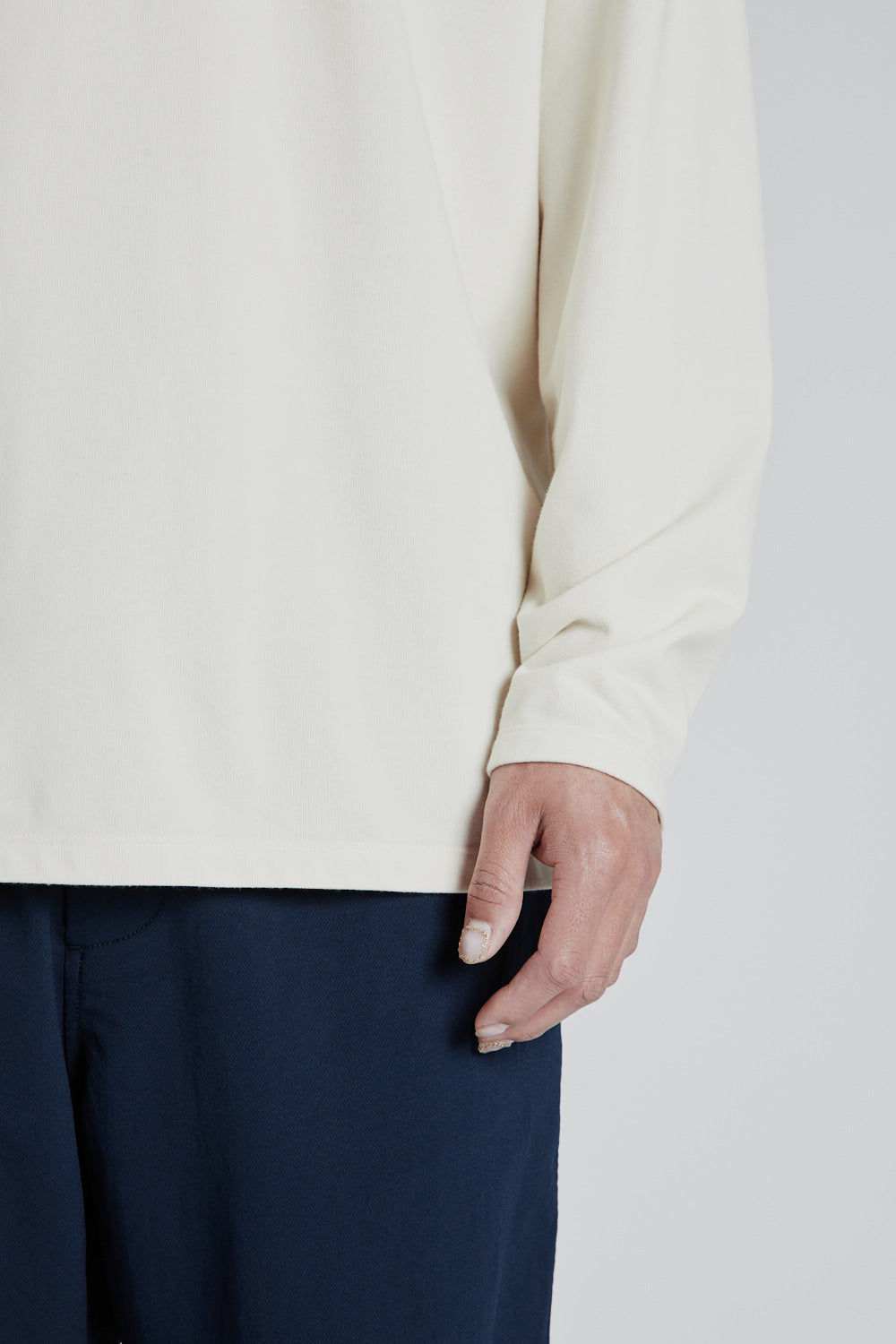 COOLMAX Jersey L/S Tee - Natural - Wallace Mercantile Shop