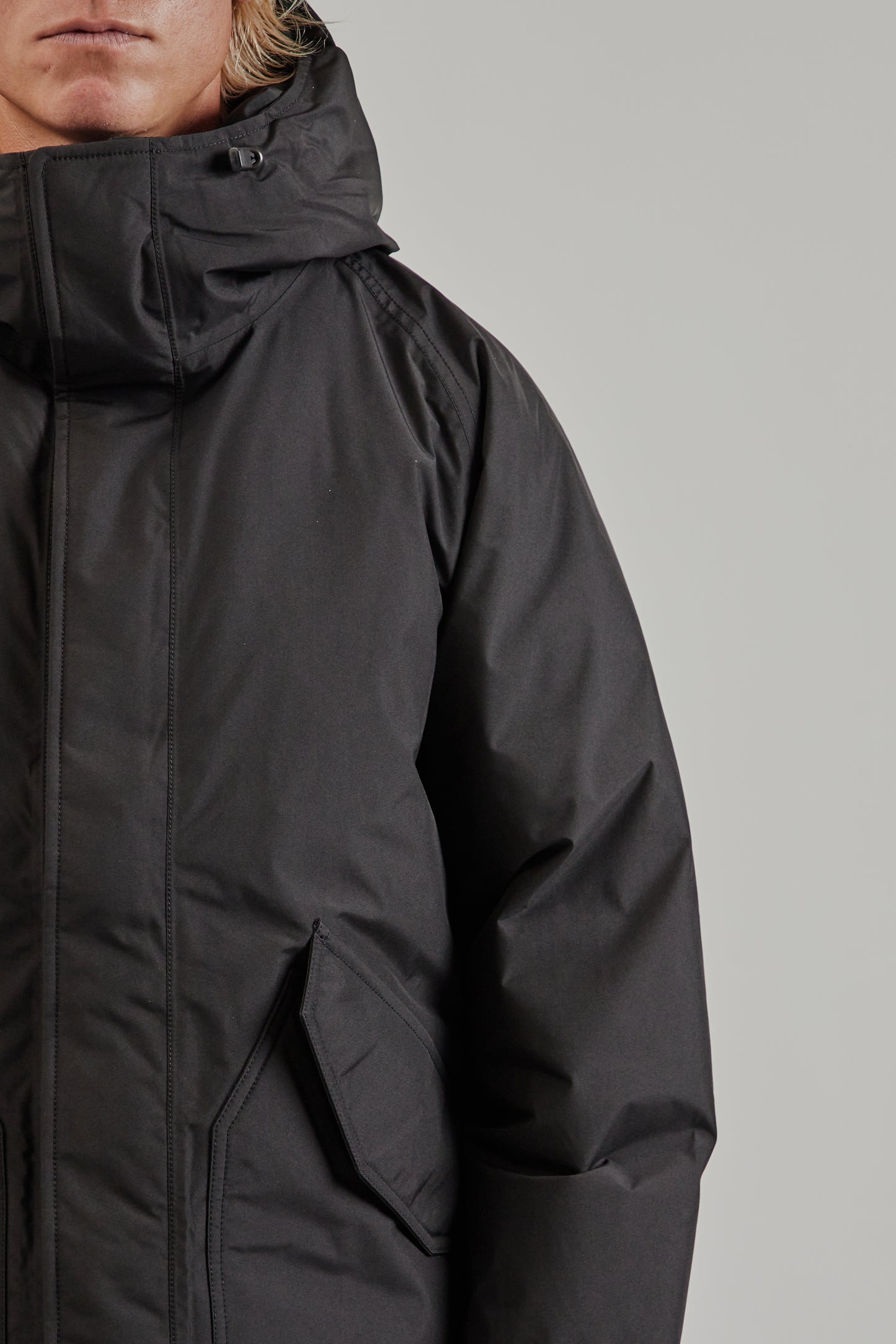 Nanamica FW25 Gore-Tex Down Coat Black 7