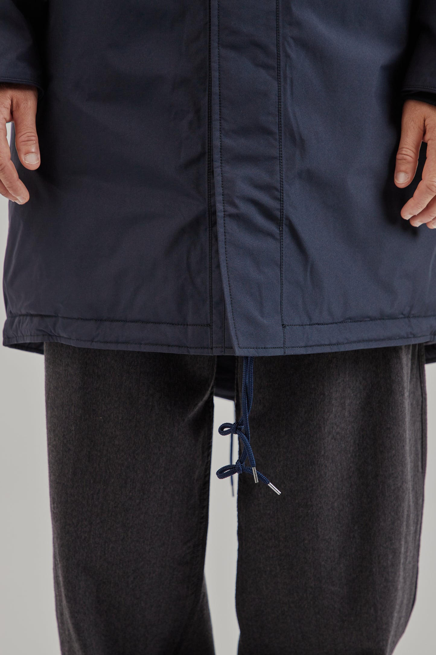 Nanamica FW25 Gore-Tex Long Down Coat Navy 13