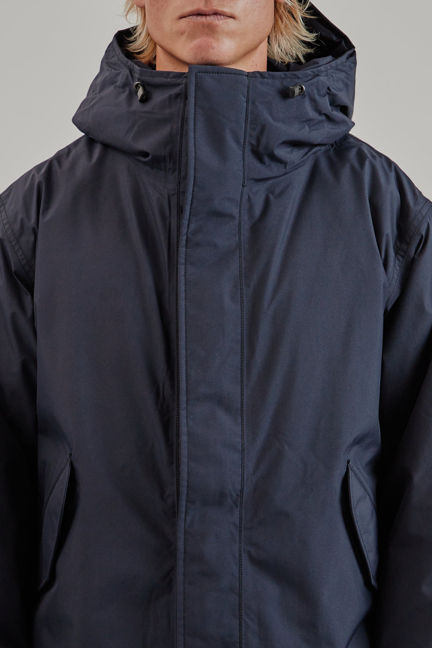 Nanamica FW25 Gore-Tex Long Down Coat Navy 5