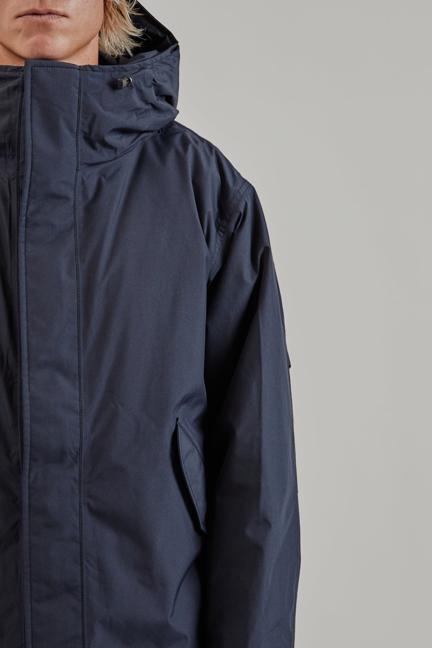 Nanamica FW25 Gore-Tex Long Down Coat Navy 6