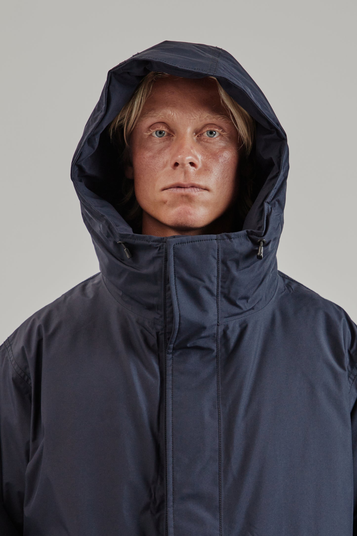 Nanamica FW25 Gore-Tex Long Down Coat Navy 8