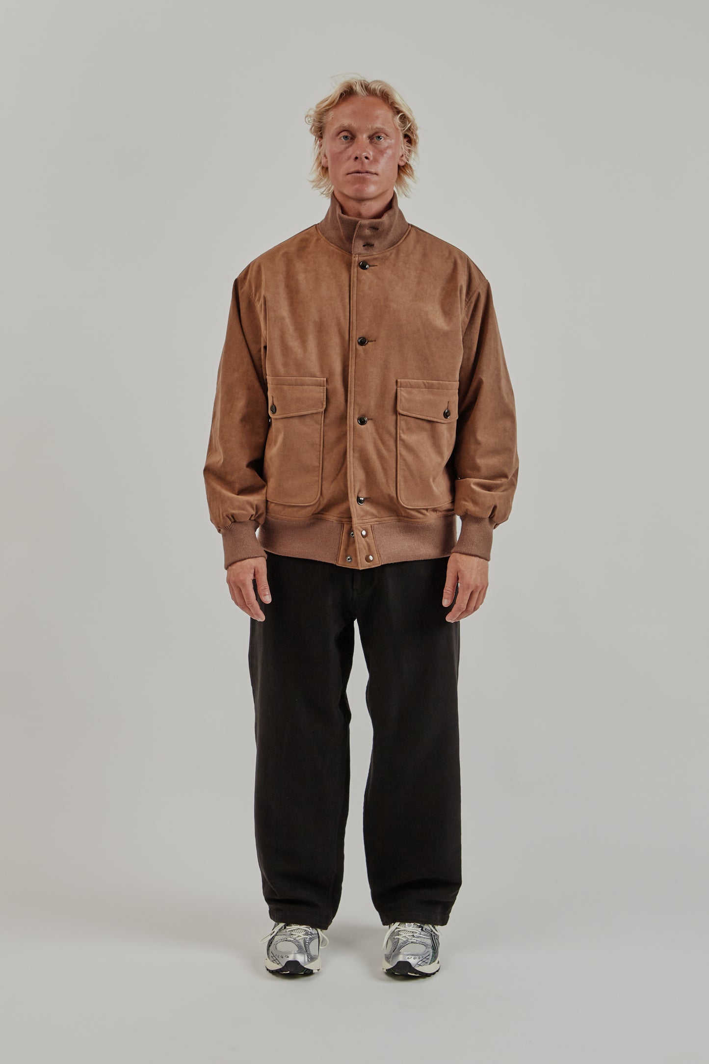Nanamica FW25 Insulation Crew Jacket Beige 1