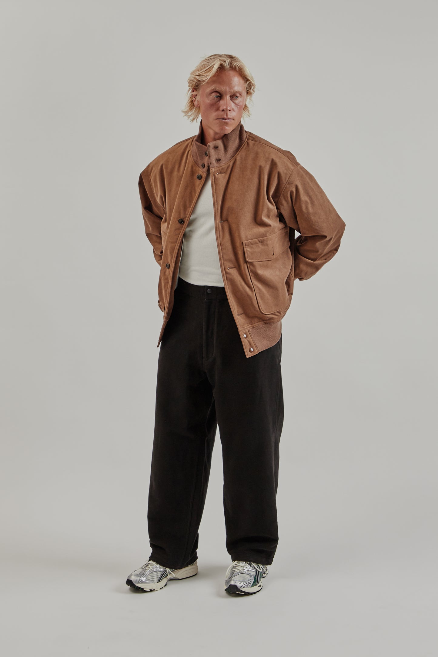 Nanamica FW25 Insulation Crew Jacket Beige 12