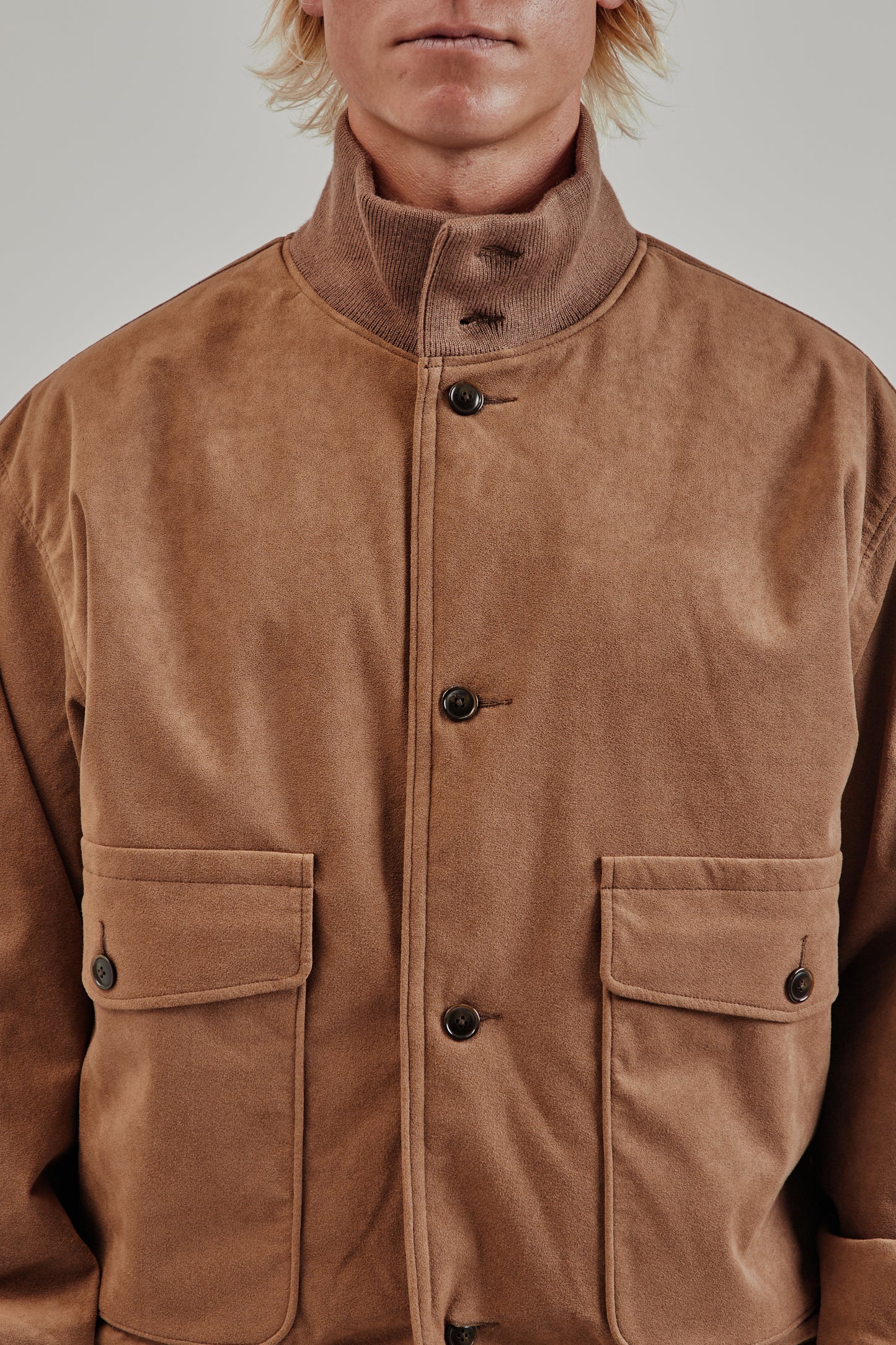 Nanamica FW25 Insulation Crew Jacket Beige 6