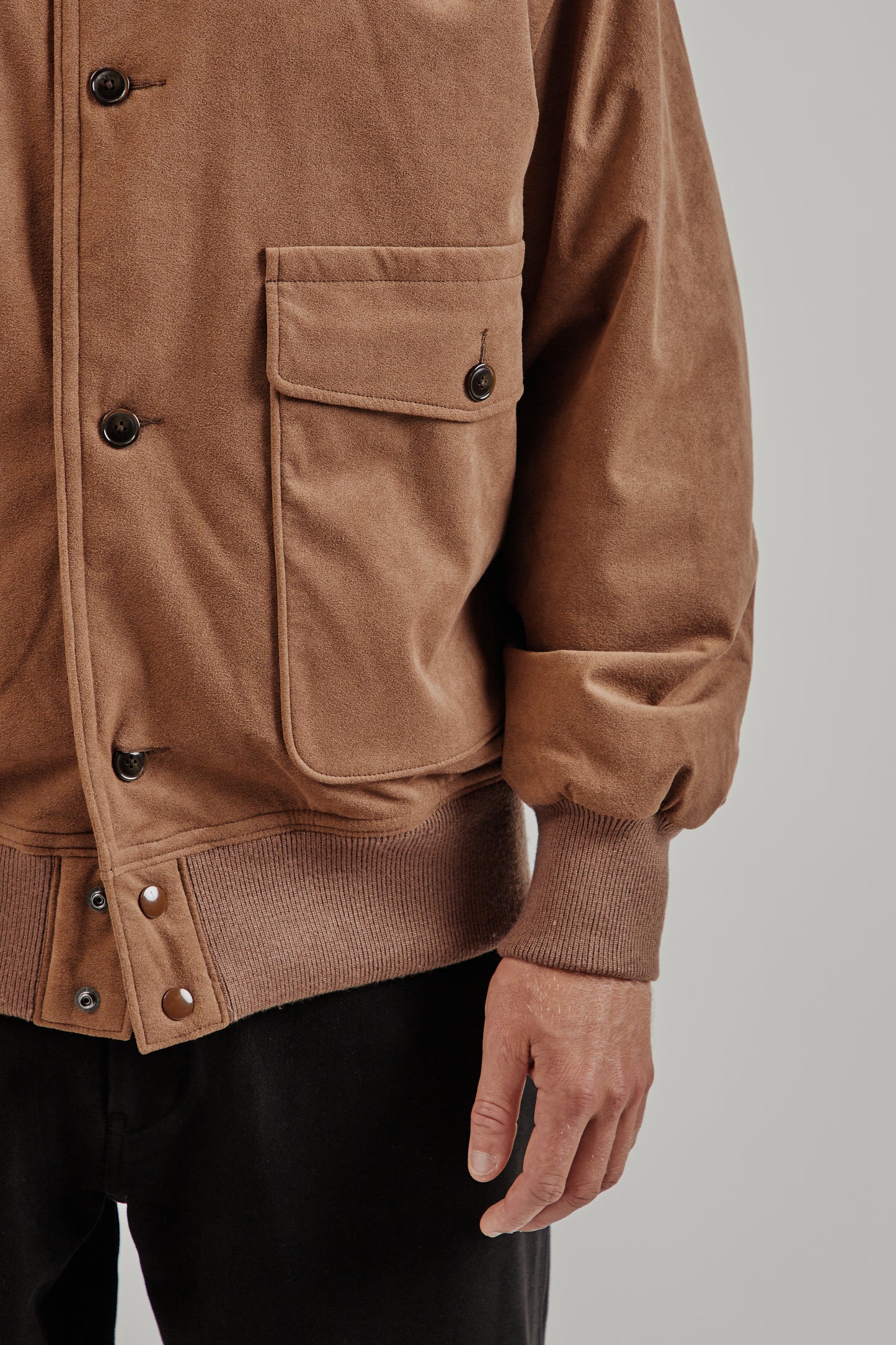 Nanamica FW25 Insulation Crew Jacket Beige 8