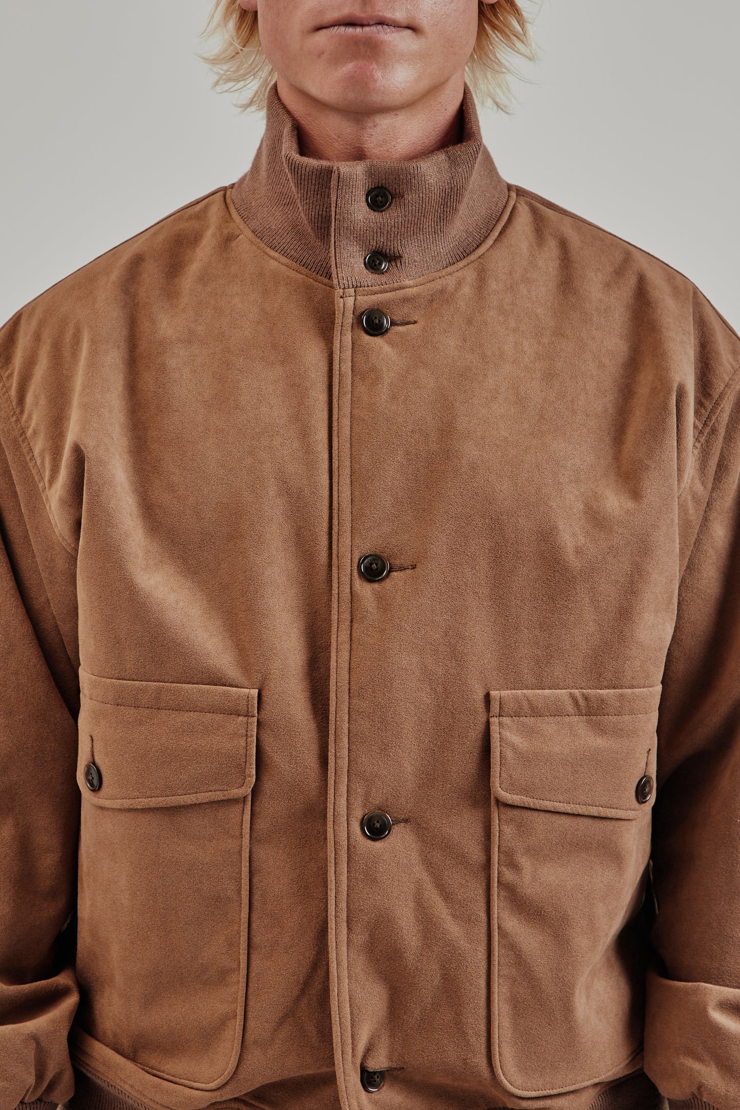 Nanamica FW25 Insulation Crew Jacket Beige 9