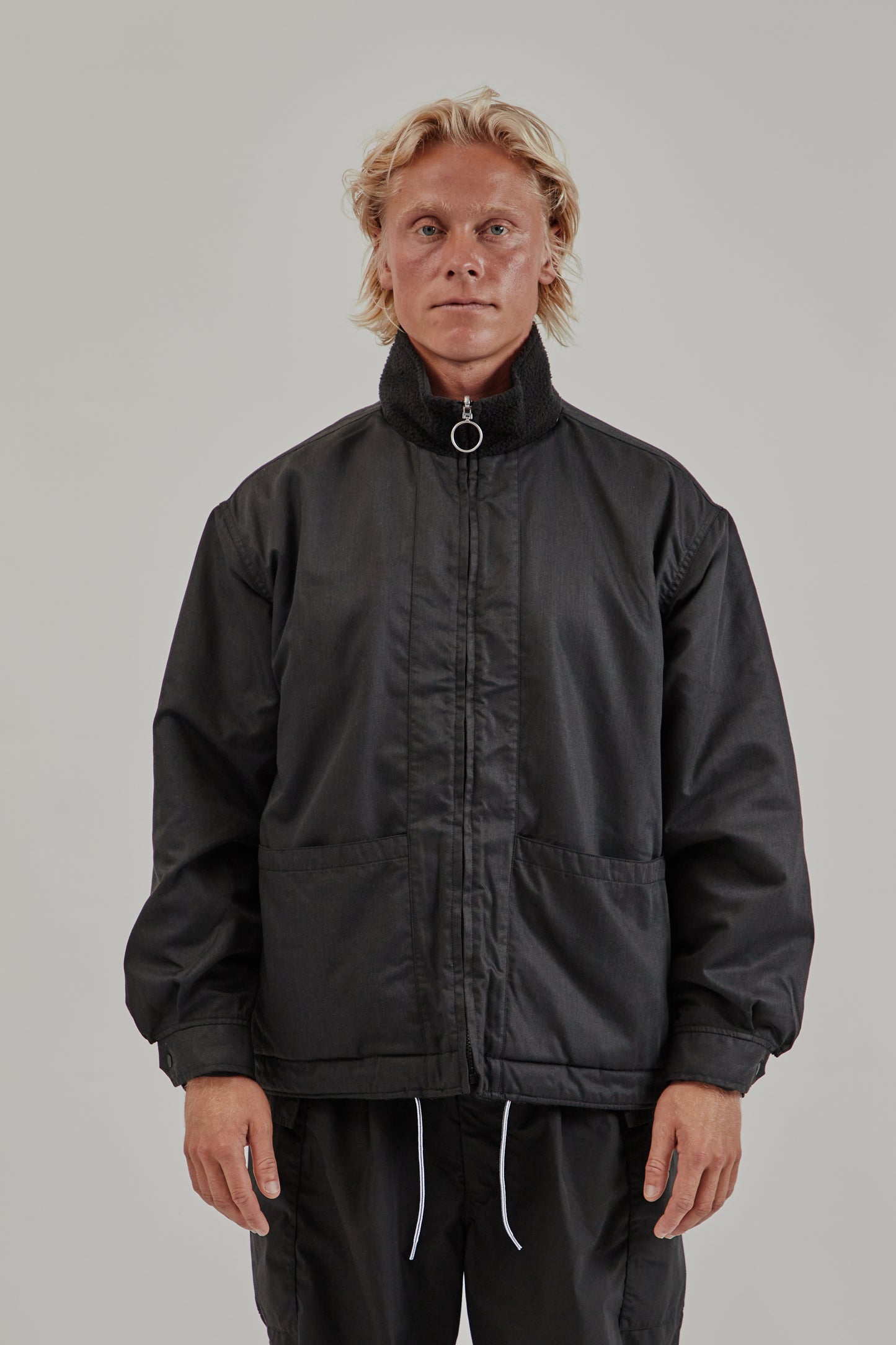 Nanamica FW25 Reversible Dock Jacket Black 11