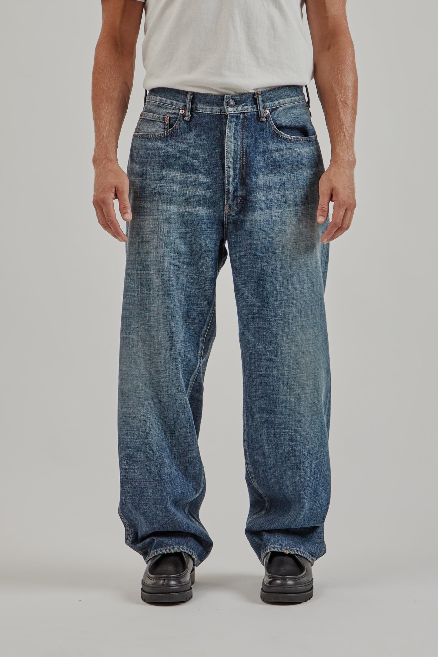 Nanamica FW25 Selvage Denim Pants Vintage Indigo 5