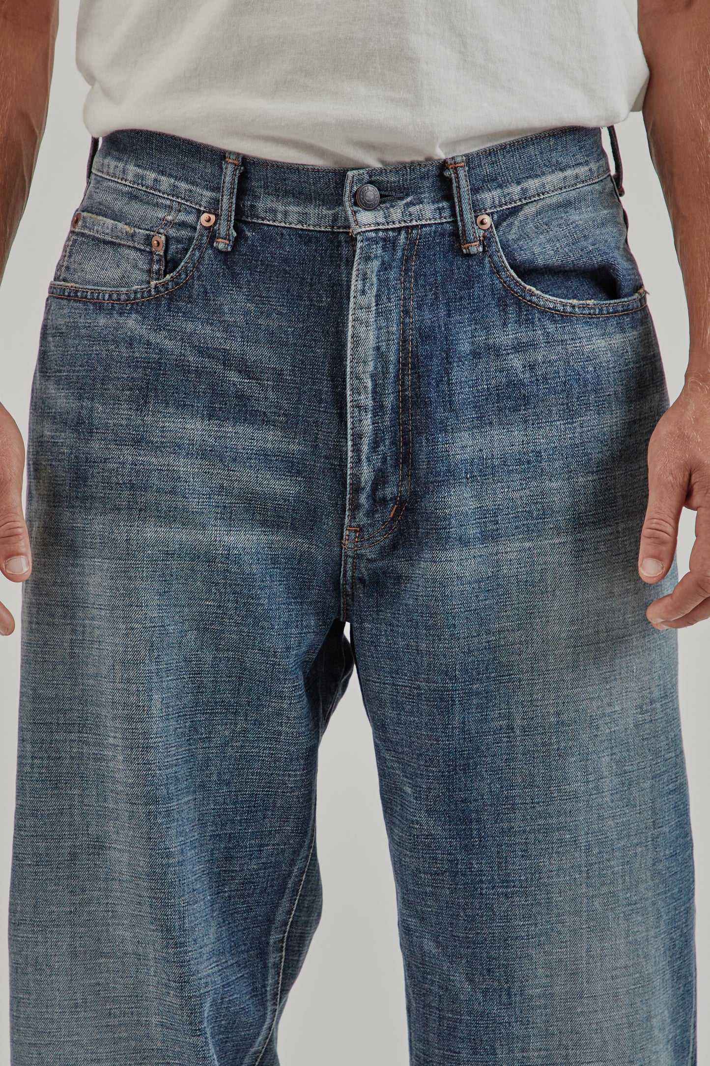 Nanamica FW25 Selvage Denim Pants Vintage Indigo 9