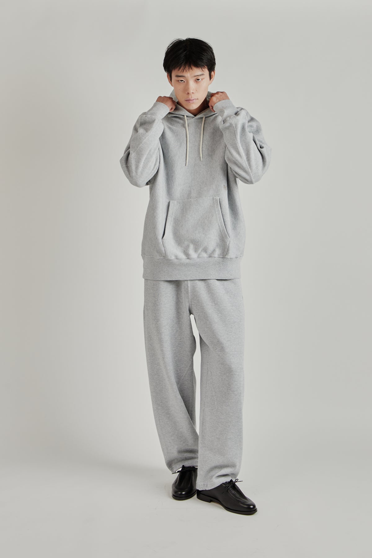 Hooded Sweatshirt - Heather Gray