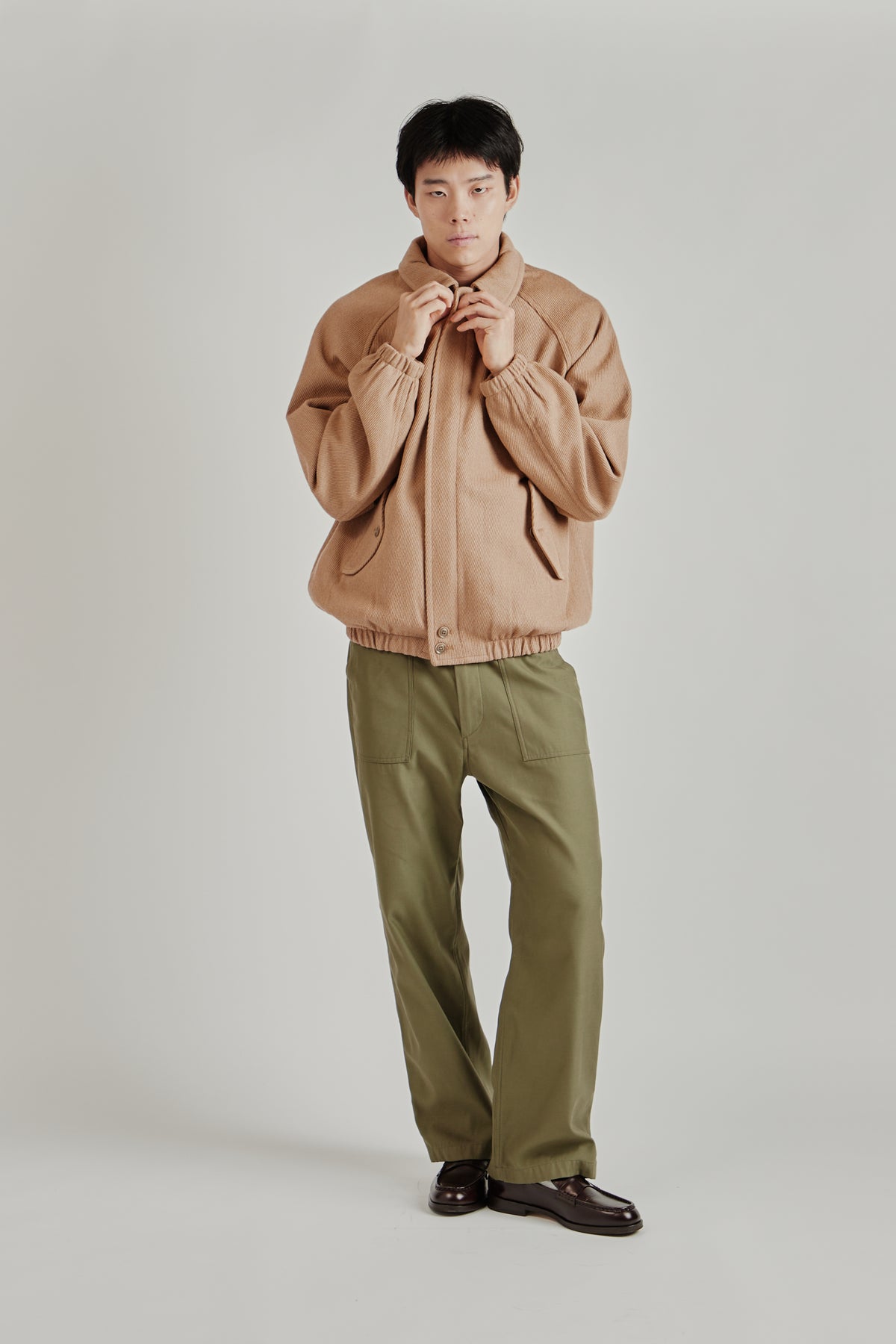 Windstopper Short Jacket - Camel