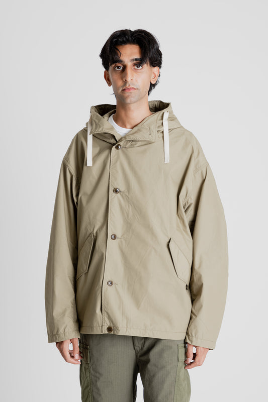 Nanamica Hooded Jacket in Khaki