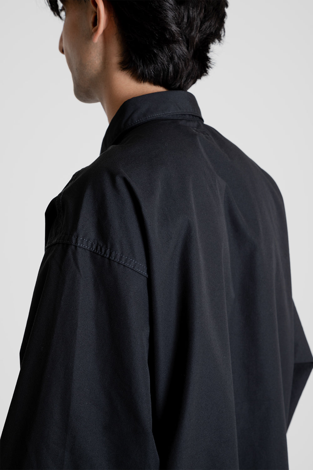 Nanamica Utility Light Wind Shirt in Black