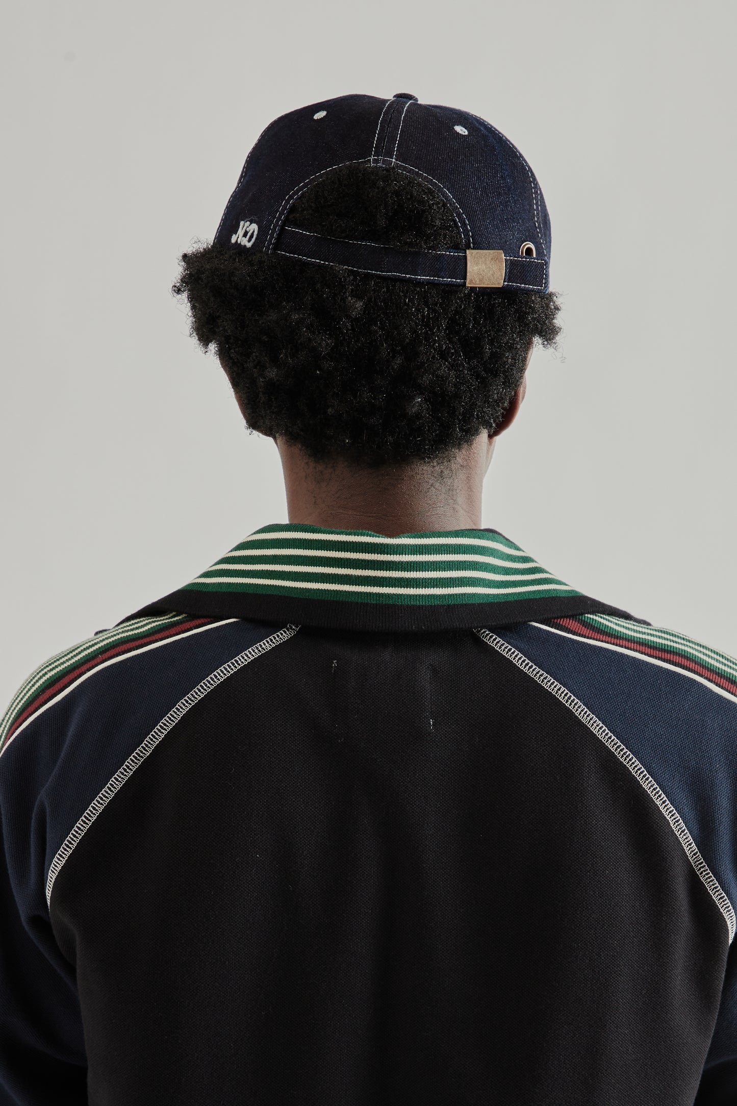 Nicholas Daley SS26 Reggae Klub Cap Dark Indigo3735