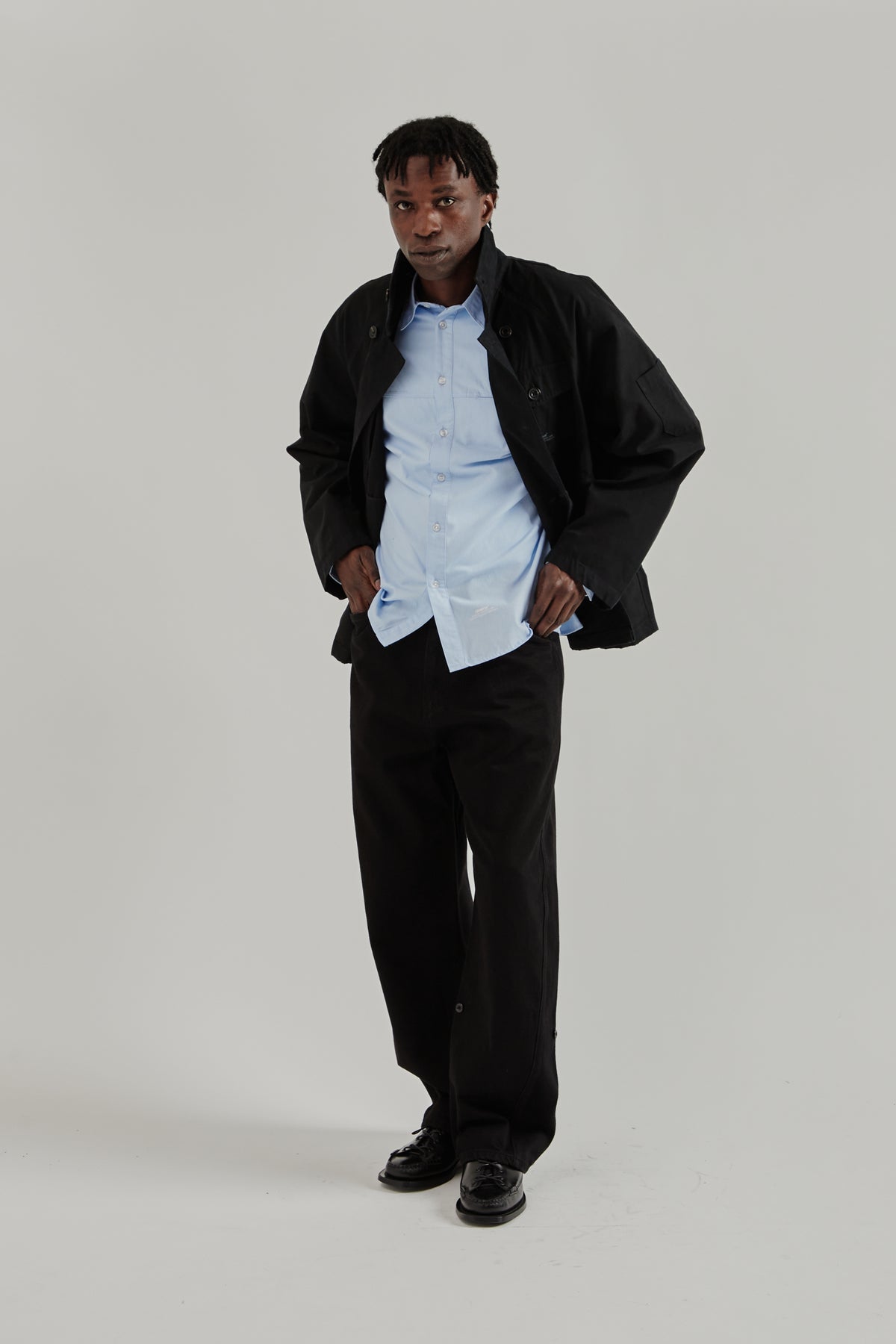 Observe SS26 Panel Jacket Black0789