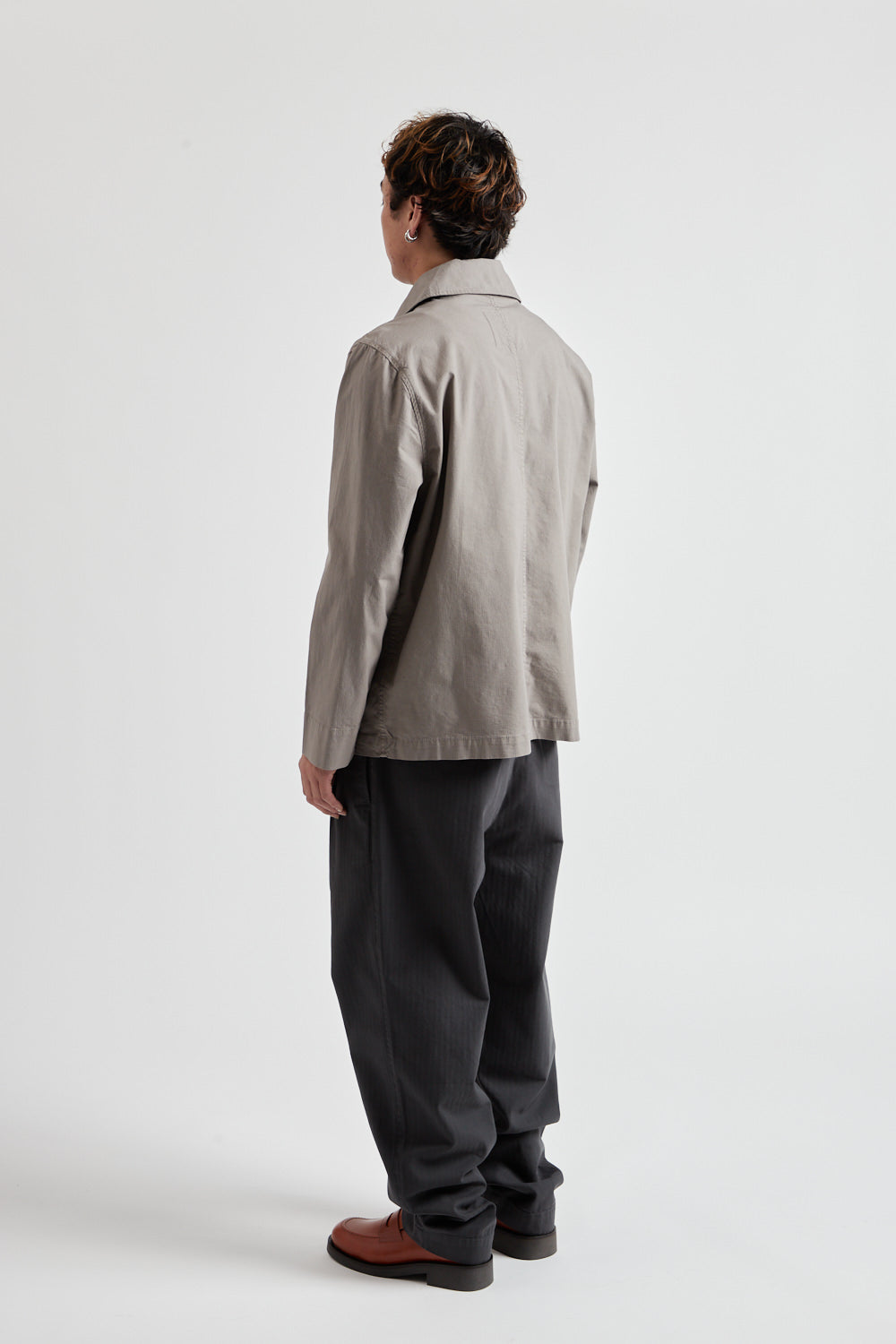 Cargo Overshirt - Cement Grey