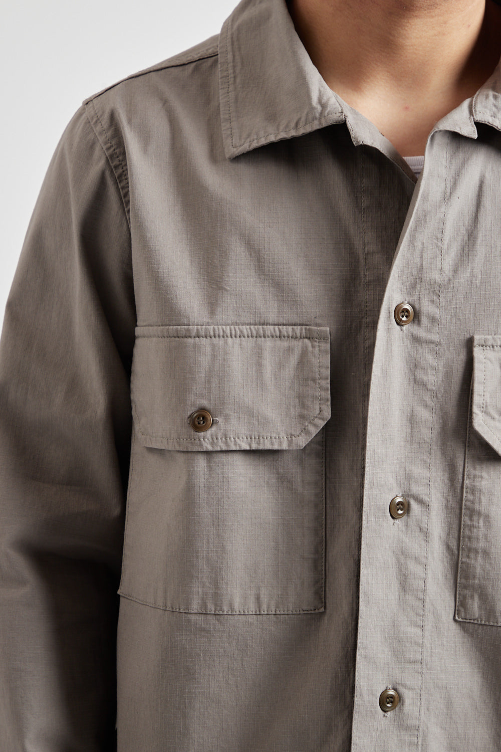 Cargo Overshirt - Cement Grey