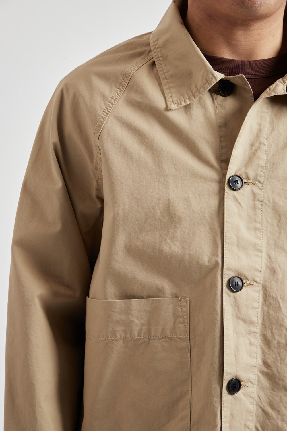 Coath Overshirt - Beige - Wallace Mercantile Shop