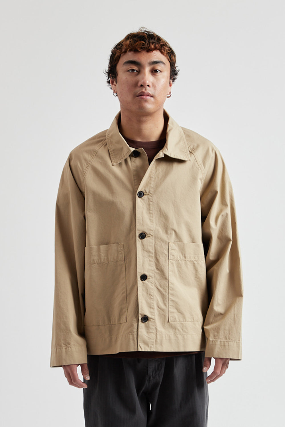 Coath Overshirt - Beige - Wallace Mercantile Shop