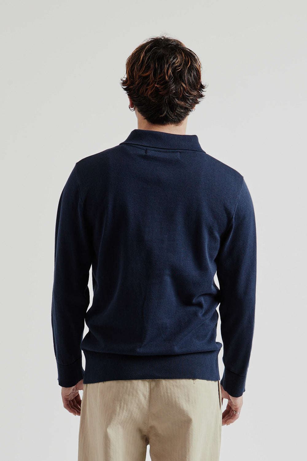 Harry Cardigan - Navy - Wallace Mercantile Shop