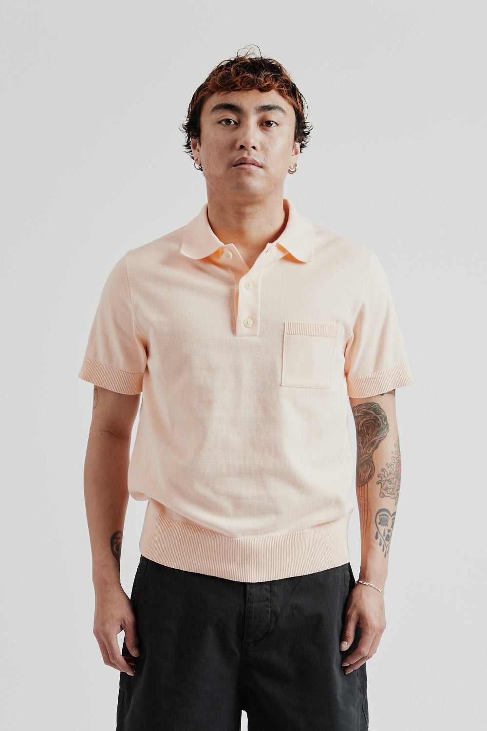 Lucien Polo - Peach - Wallace Mercantile Shop