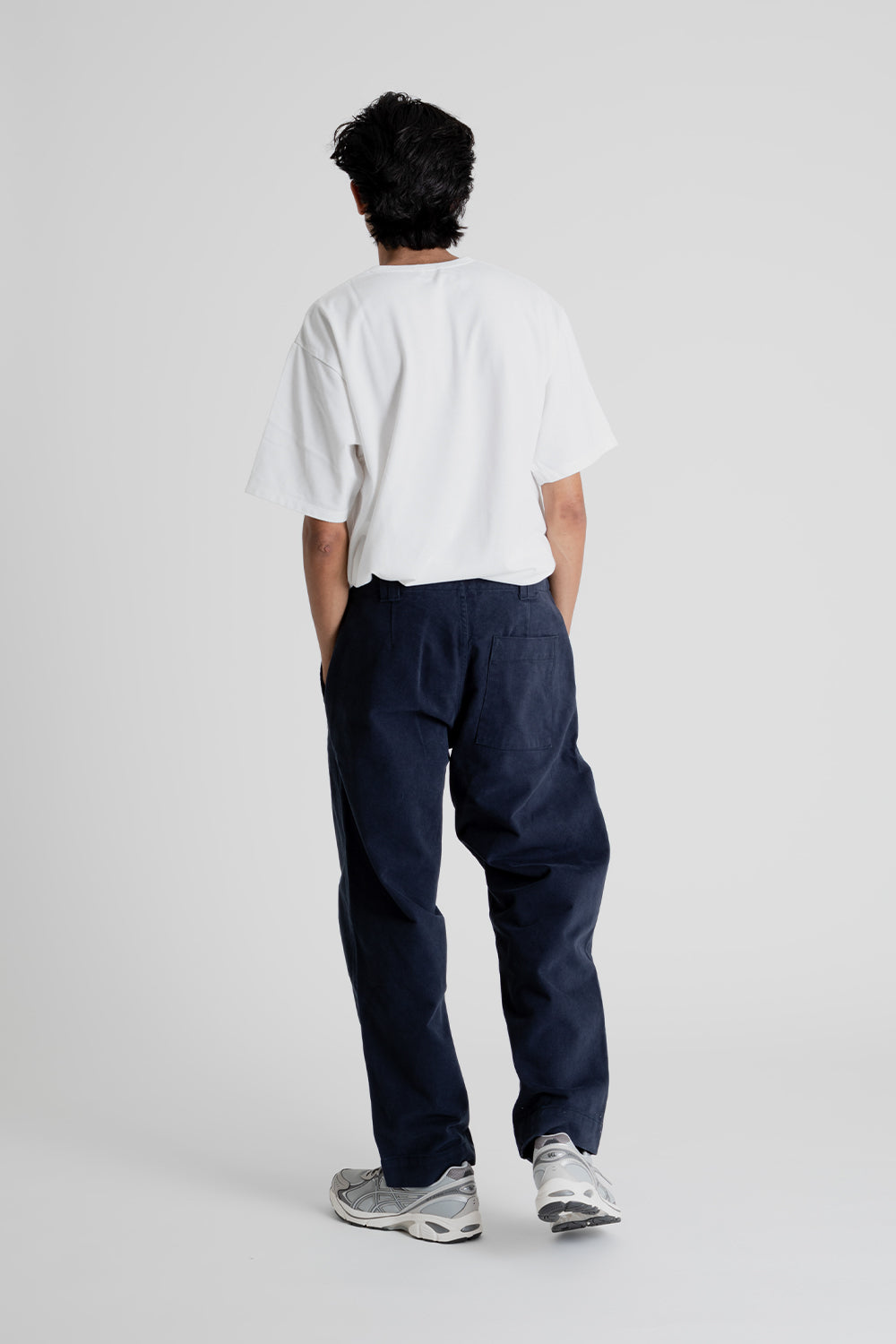 Parages Dad Pants in Navy