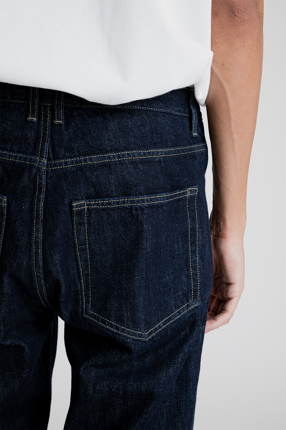 Parages Dean Denim Jean in Raw Denim