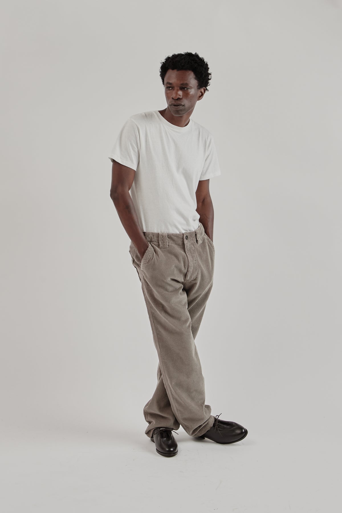 Parages FW25 Dock Cord Pants Stone 9