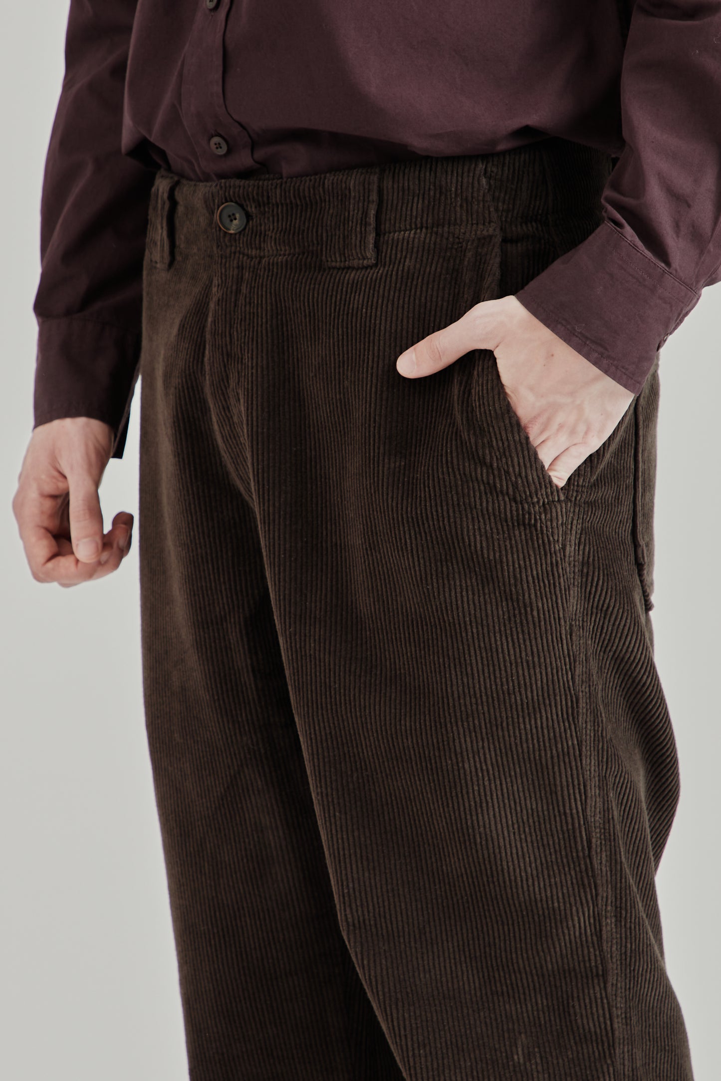 Dock Cord Pants - Brown