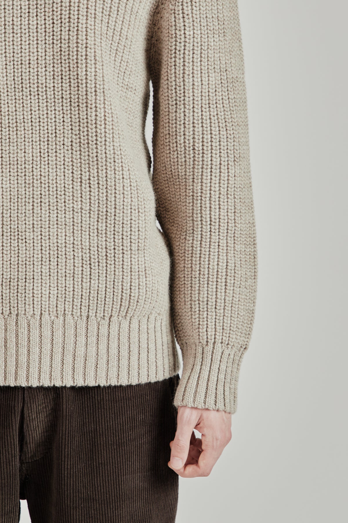 Fisher Jumper - Stone Melange