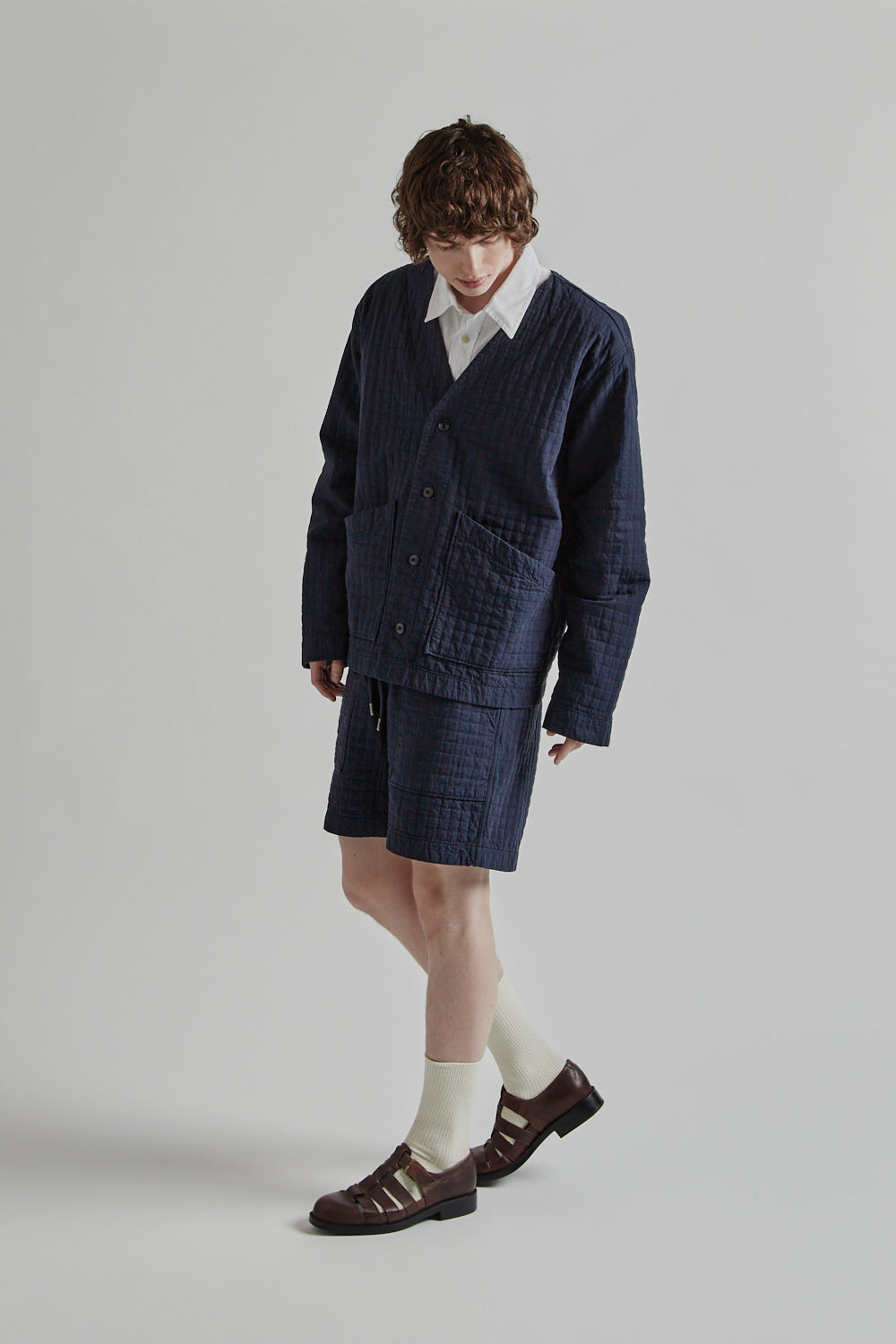 Manager Jacket - Navy - Wallace Mercantile Shop
