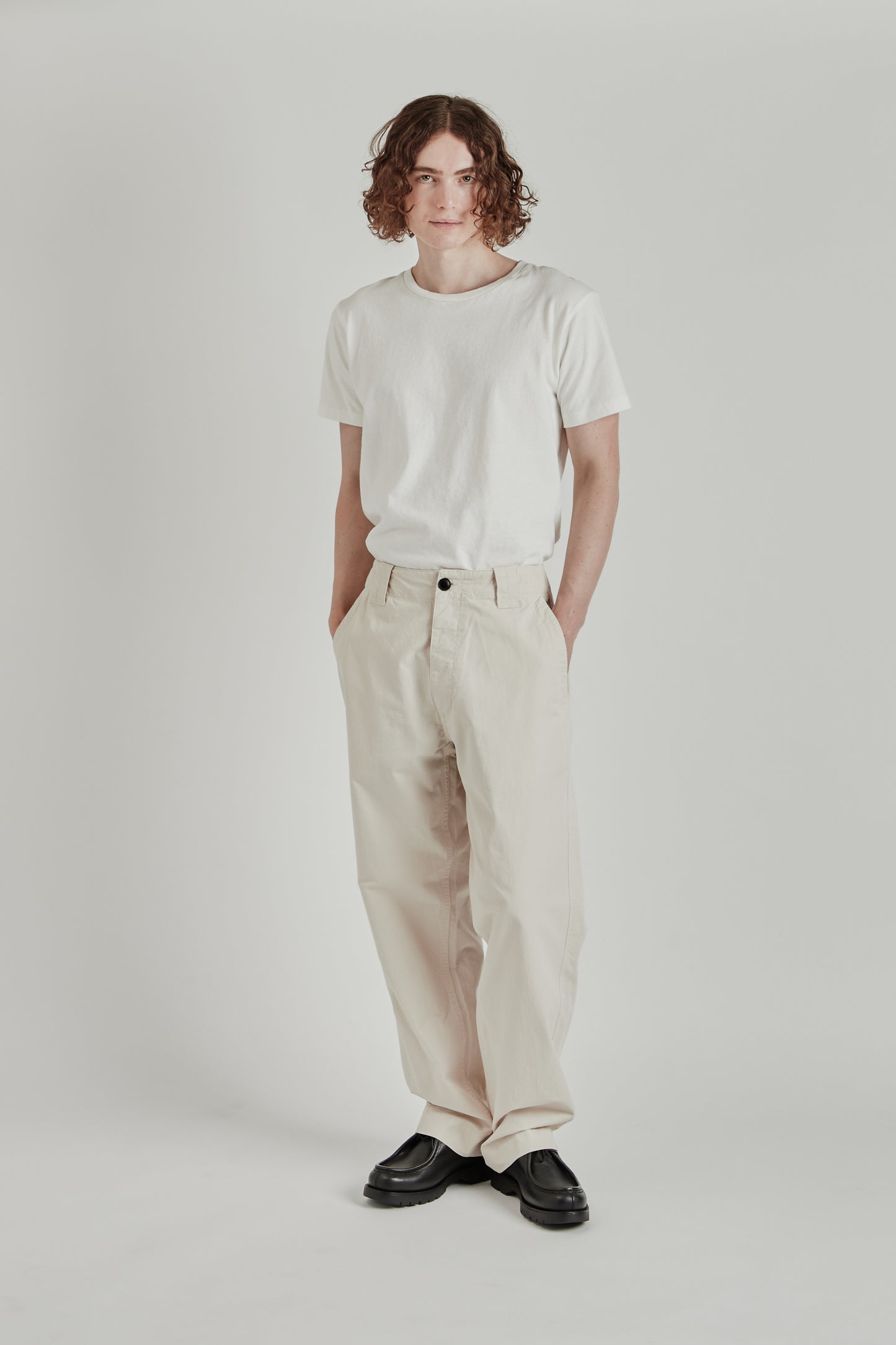 Dad Light Pants - Light Beige