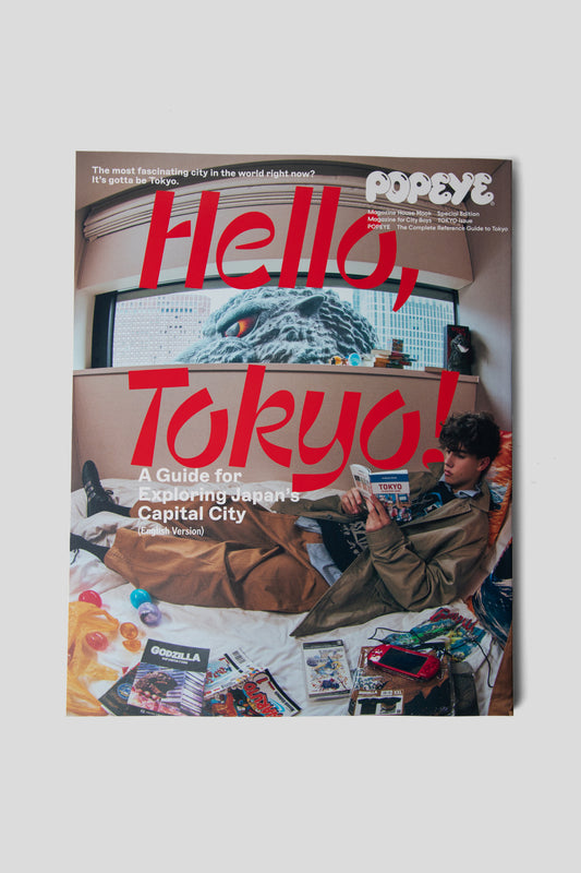 Popeyes FW25 Hello Tokyo English Edition 1