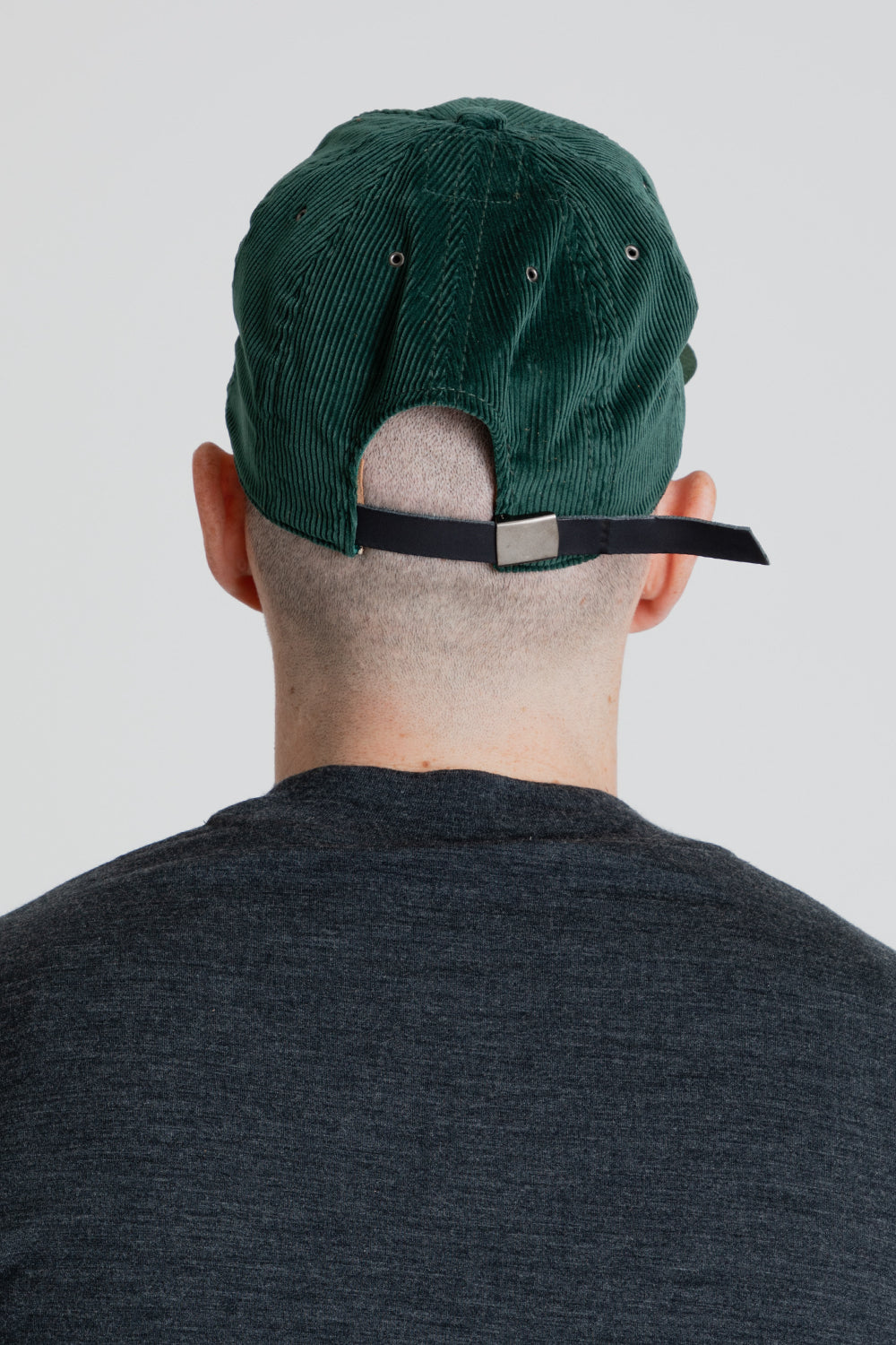 Poten Cole & Velvet Cap in Green
