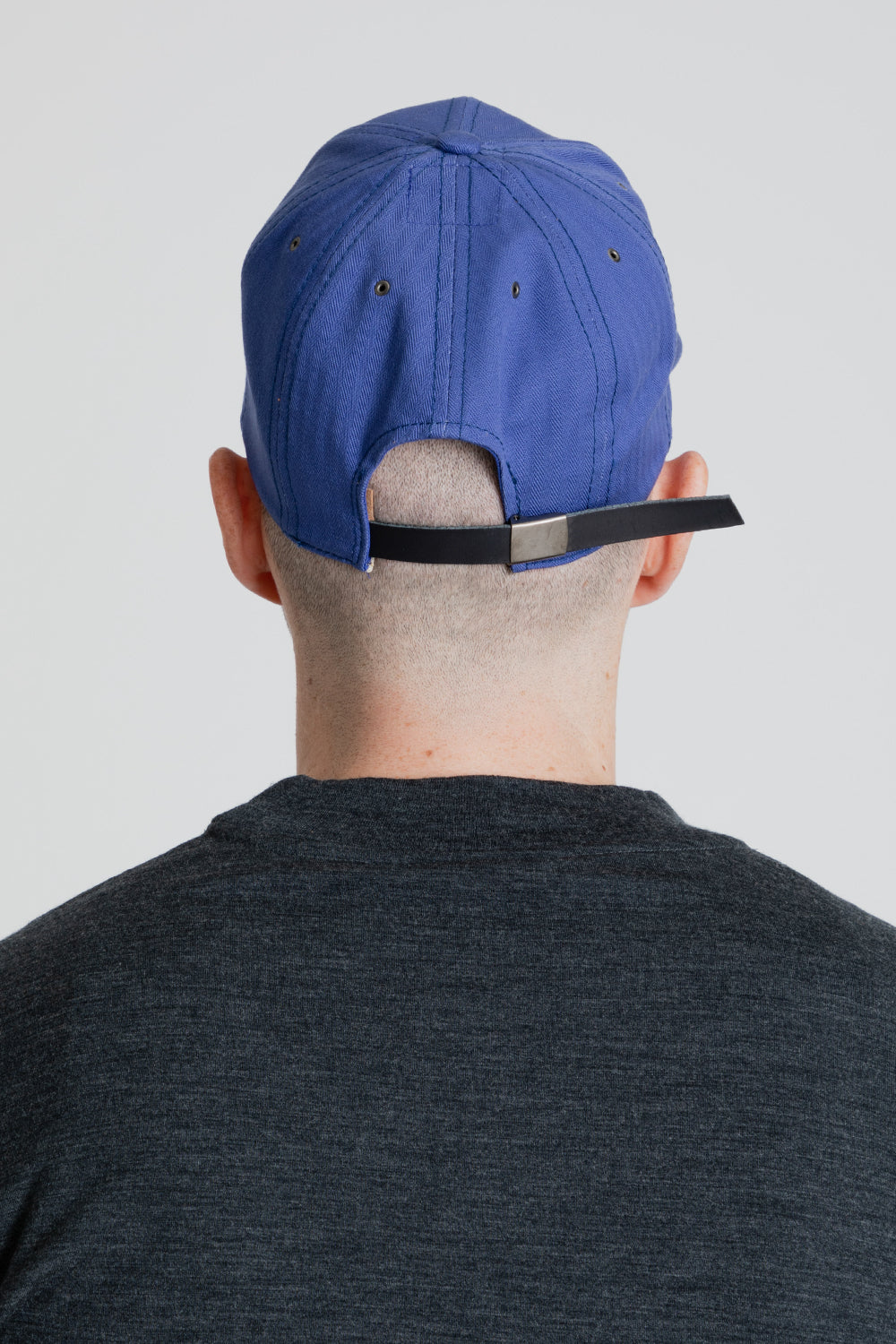 Poten US Herringbone Cap in Blue