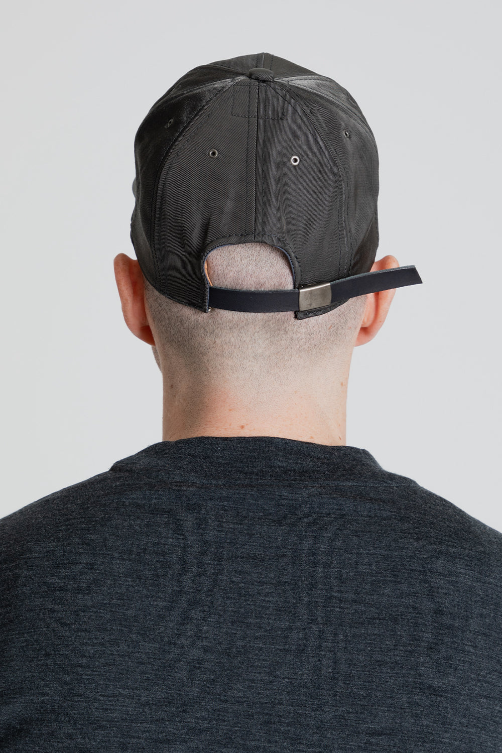 Poten Vintage Nylon Cap in Grey