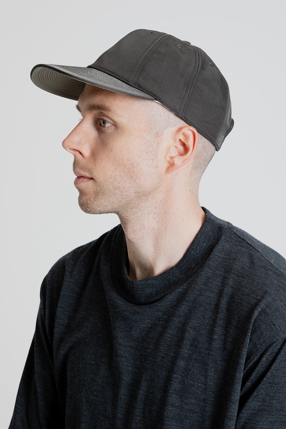 Poten Vintage Nylon Cap in Grey