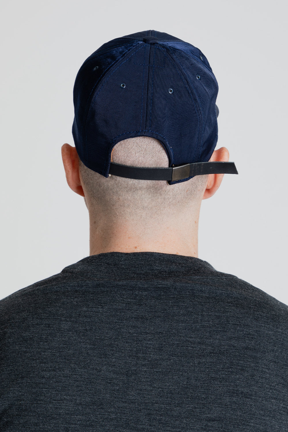 Poten Vintage Nylon Cap in Navy