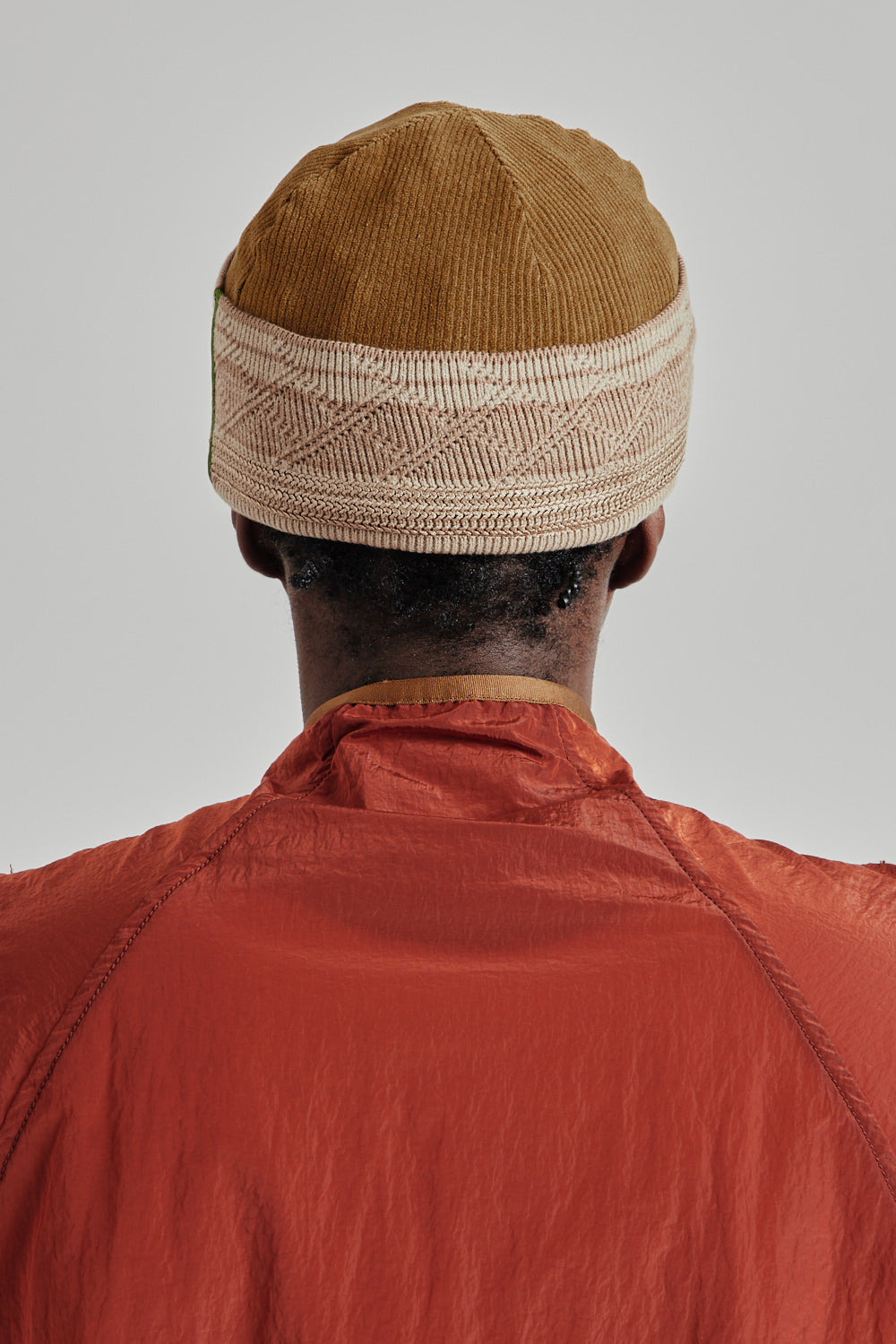 Ranra SS25 Flint Sponge Cotton Beanie Martini Olive 05