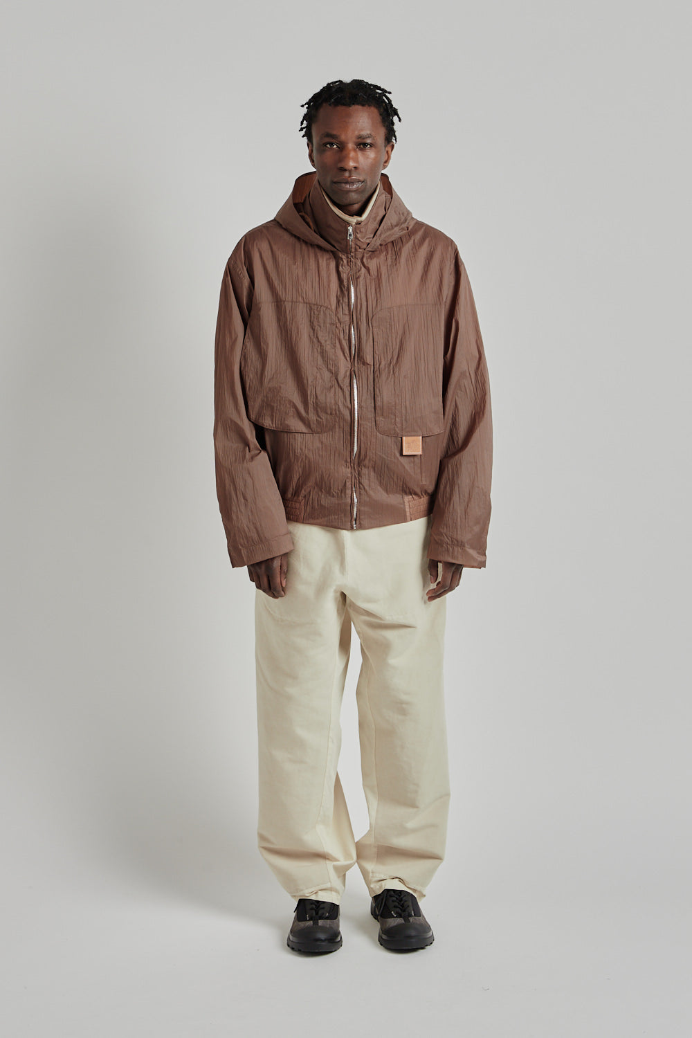 Ranra SS25 Purs Light Nylon Hoodie Jacket Monks Robe 01
