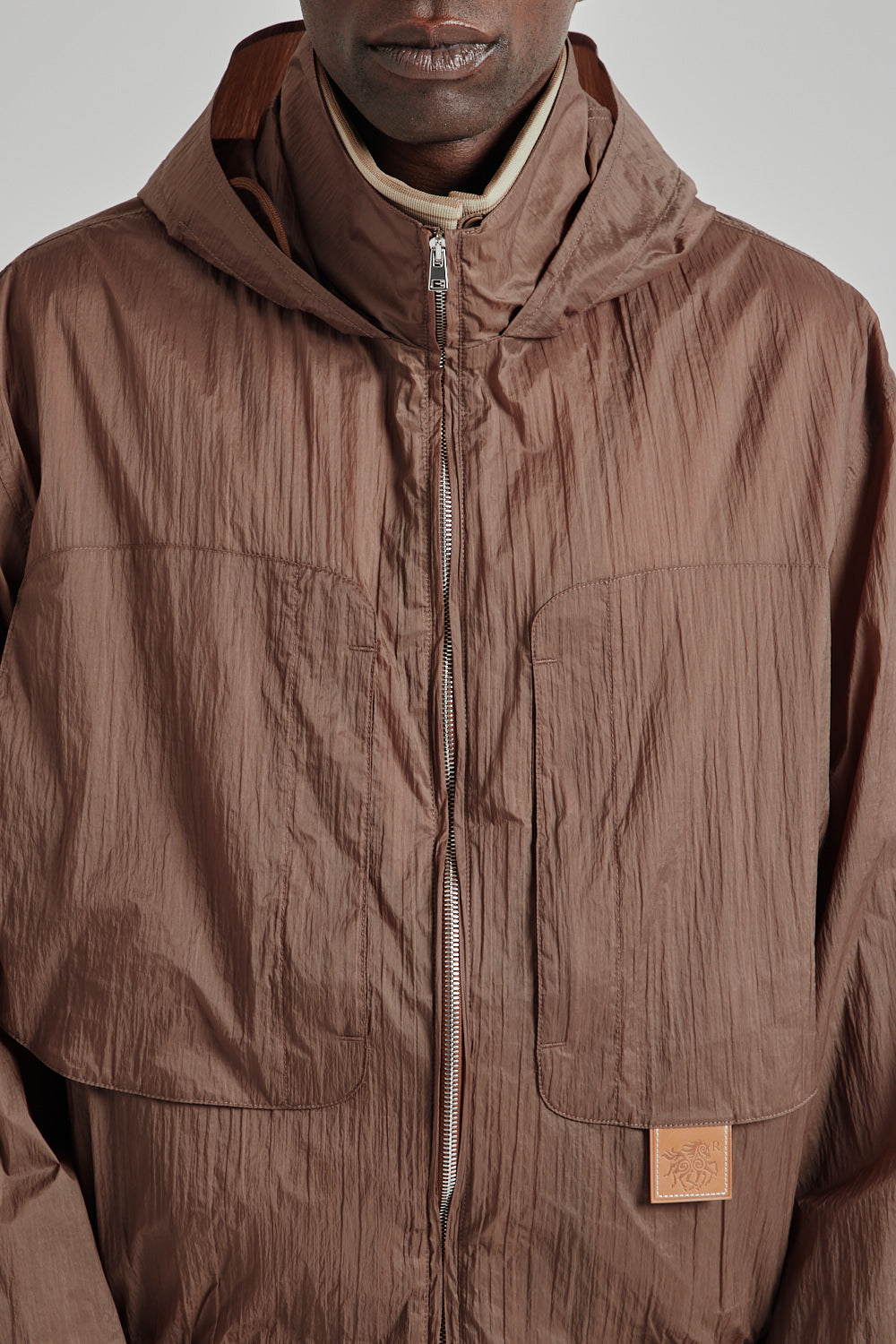 Ranra SS25 Purs Light Nylon Hoodie Jacket Monks Robe 06